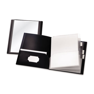 Cardinal® Reportpro 10-pocket Project Organizer, 8.5 X 11, Clear-black freeshipping - TVN Wholesale